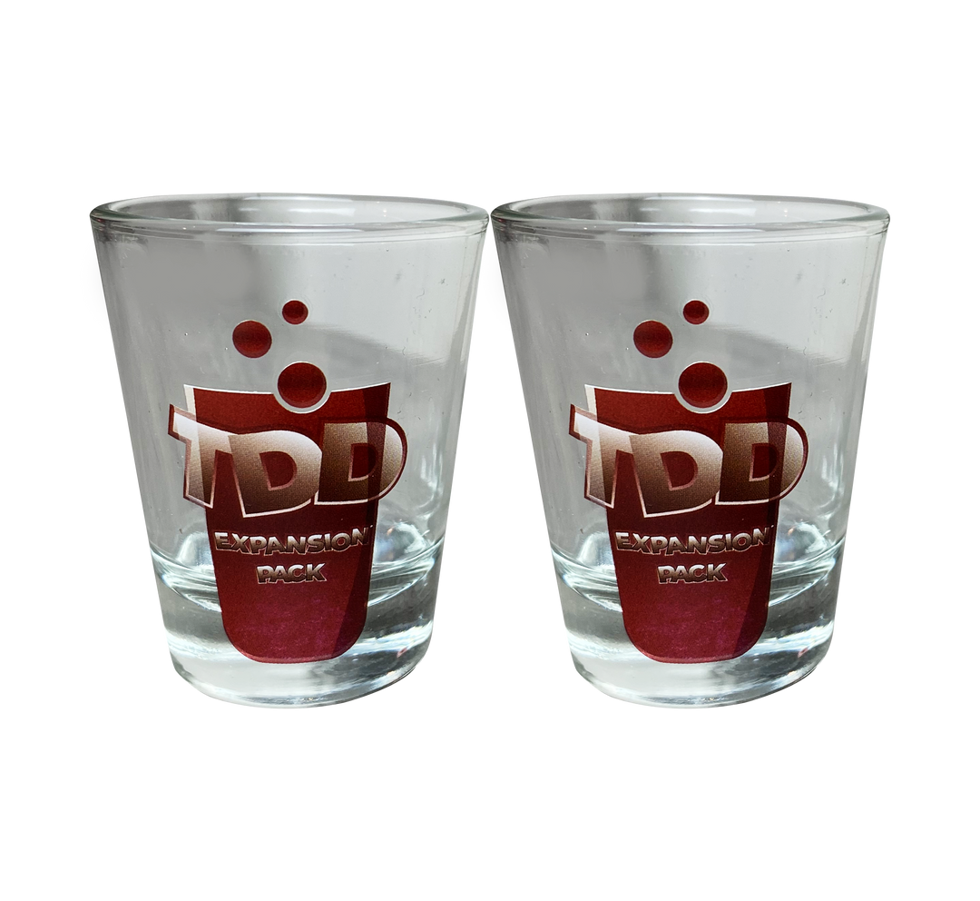 TRUTH DARE DRINK SHOT GLASS 2-PACK