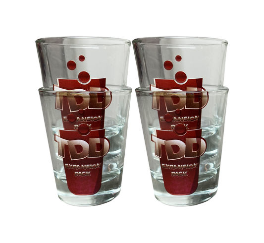 TRUTH DARE DRINK SHOT GLASS 4-PACK